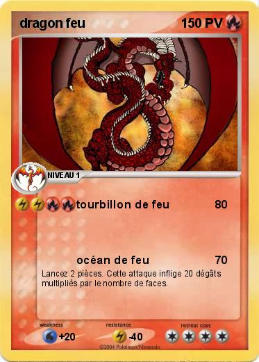 Pokemon dragon feu