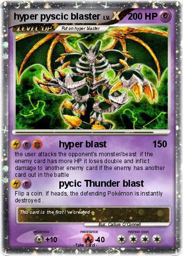 Pokemon hyper pyscic blaster