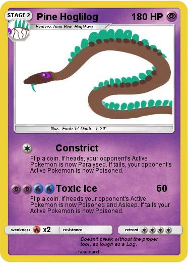 Pokemon Pine Hoglilog