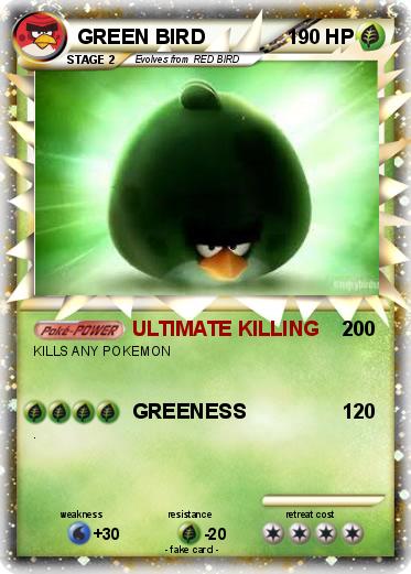 Pokemon GREEN BIRD