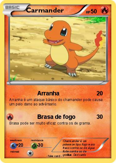 Pokemon Carmander