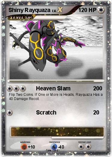 Pokemon Shiny Rayquaza