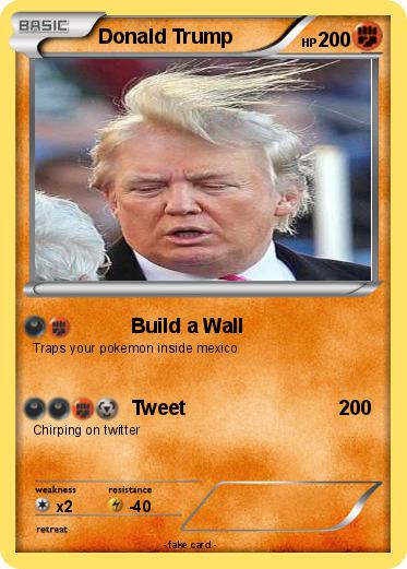 Pokemon Donald Trump