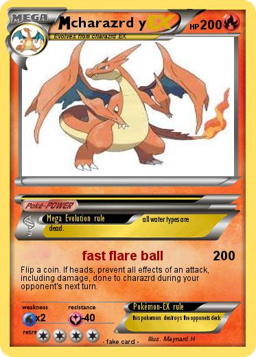 Pokemon charazrd y