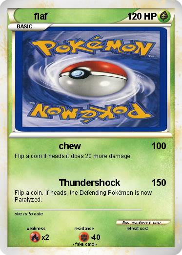 Pokemon flaf
