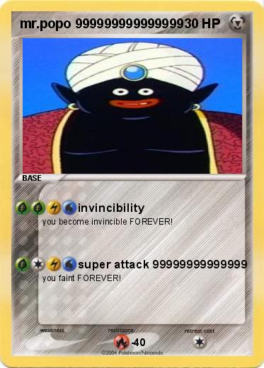 Pokemon mr.popo 999999999999999