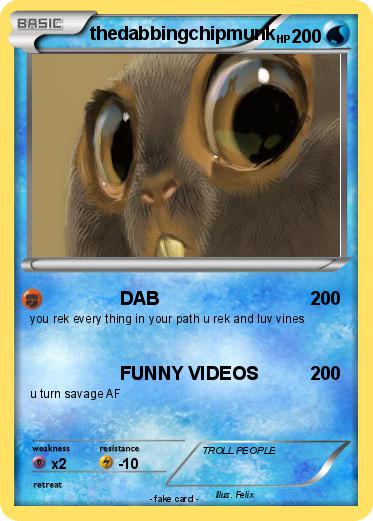 Pokemon thedabbingchipmunk