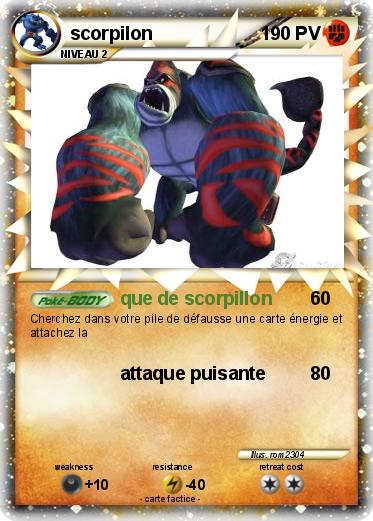 Pokemon scorpilon
