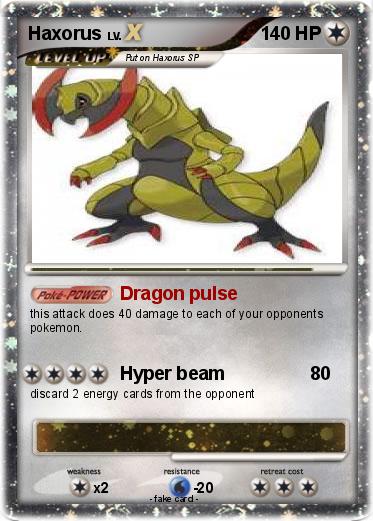 Pokemon Haxorus