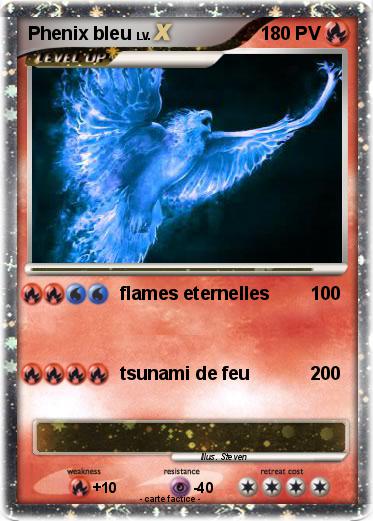 Pokemon Phenix bleu