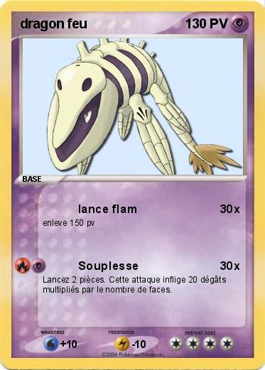 Pokemon dragon feu 
