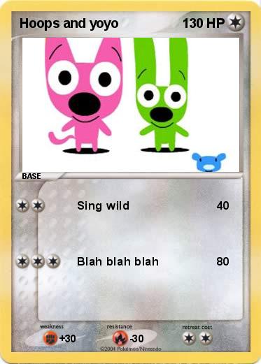 Pokemon Hoops and yoyo