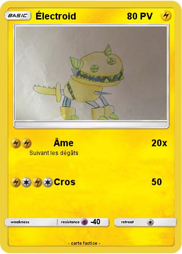 Pokemon Électroid