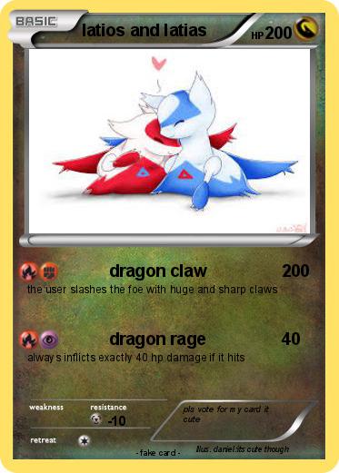 Pokemon latios and latias