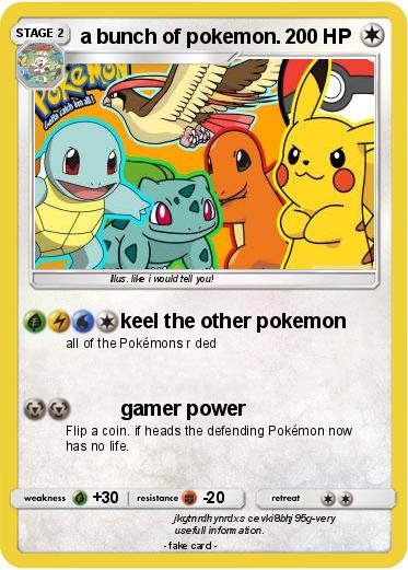 Pokemon a bunch of pokemon.