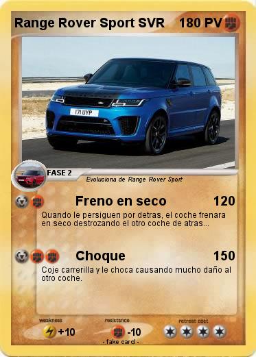 Pokemon Range Rover Sport SVR