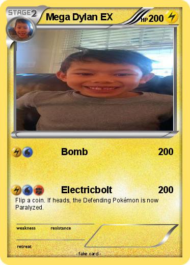 Pokemon Mega Dylan EX