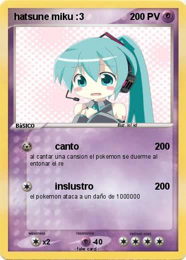 Pokemon hatsune miku :3