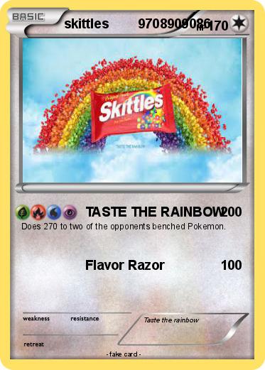 Pokemon skittles        9708909086