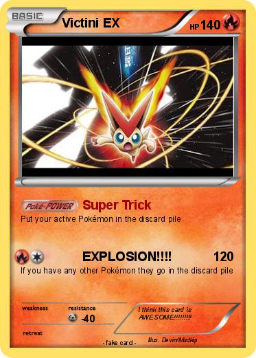 Pokemon Victini EX