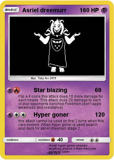 Pokemon Asriel dreemurr