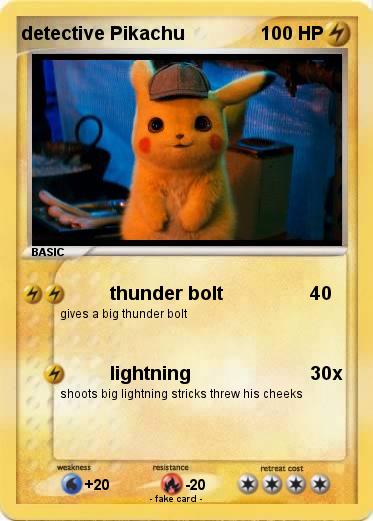 Pokemon detective Pikachu