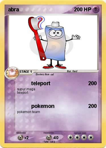 Pokemon abra