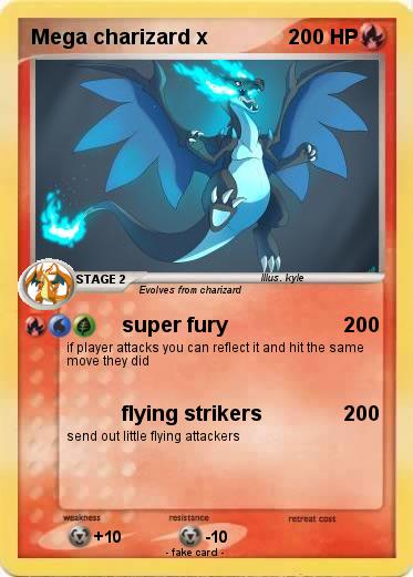 Pokemon Mega charizard x