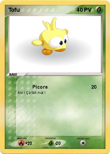 Pokemon Tofu