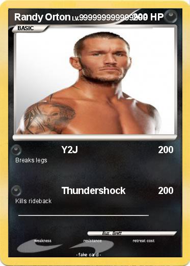 Pokemon Randy Orton