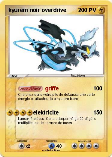 Pokemon kyurem noir overdrive