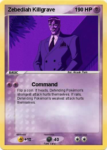 Pokemon Zebediah Killgrave
