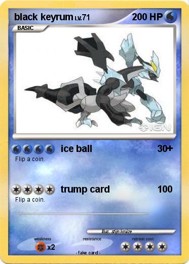 Pokemon black keyrum