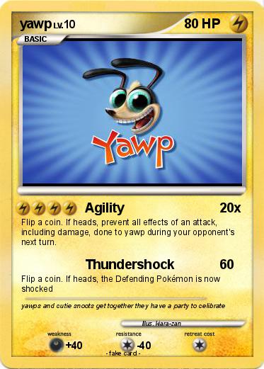 Pokemon yawp