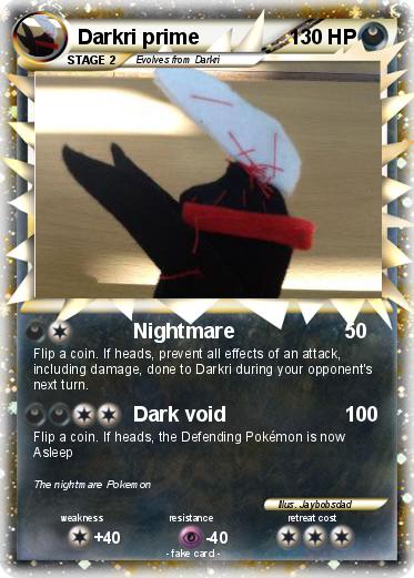 Pokemon Darkri prime