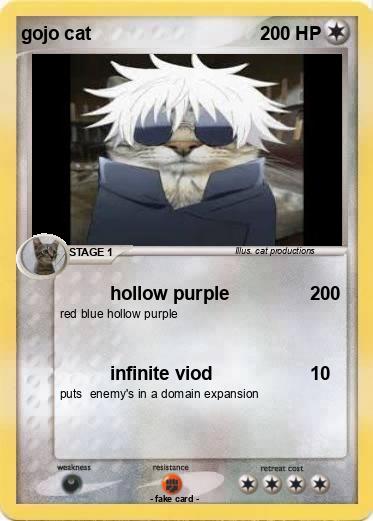 Pokemon gojo cat