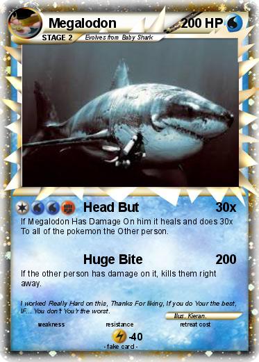 Pokemon Megalodon