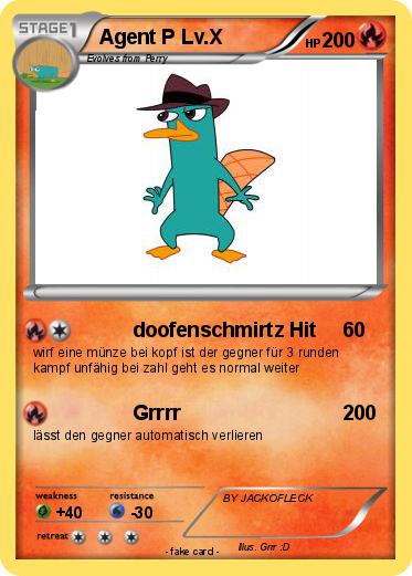 Pokemon Agent P Lv.X