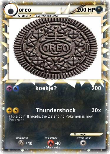 Pokemon oreo