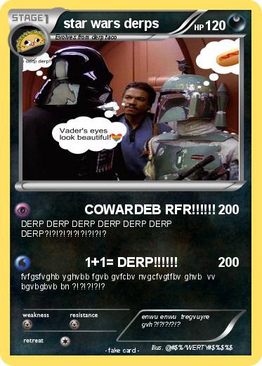 Pokemon star wars derps