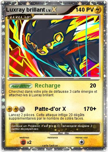 Pokemon Luxray brillant