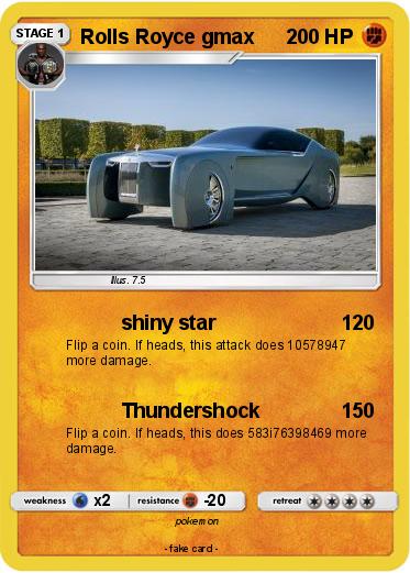 Pokemon Rolls Royce gmax