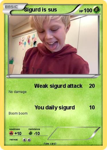 Pokemon Sigurd is sus