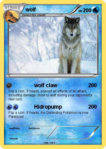 Pokemon wolf