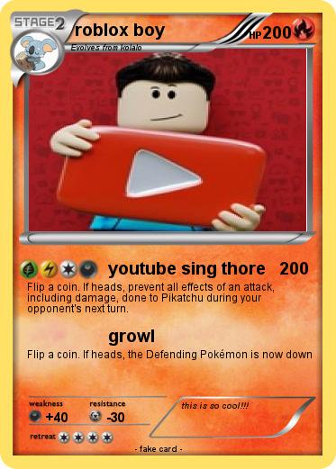 Pokemon roblox boy