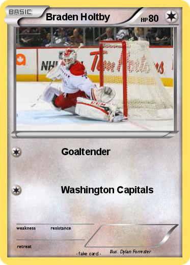 Pokemon Braden Holtby