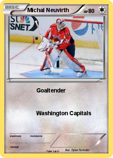 Pokemon Michal Neuvirth