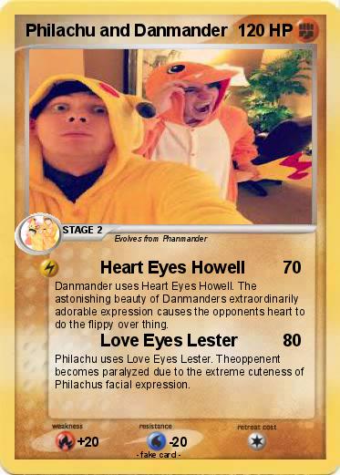 Pokemon Philachu and Danmander