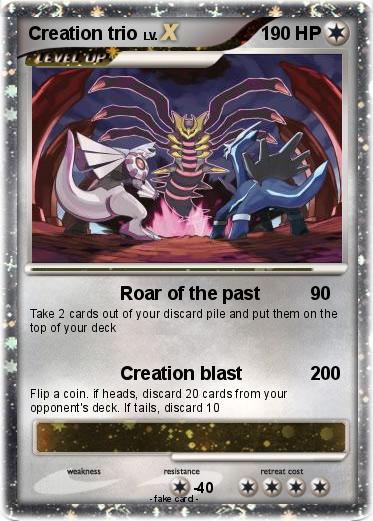 Pokemon Creation trio