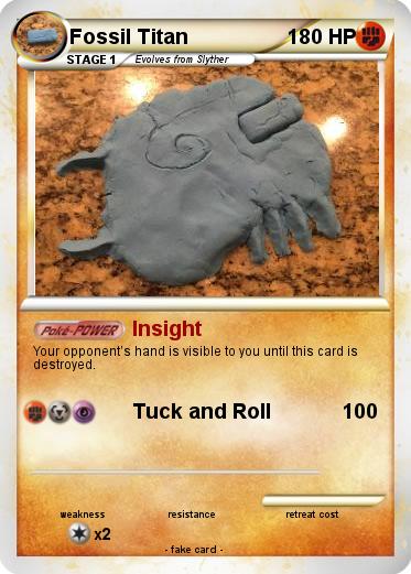 Pokemon Fossil Titan